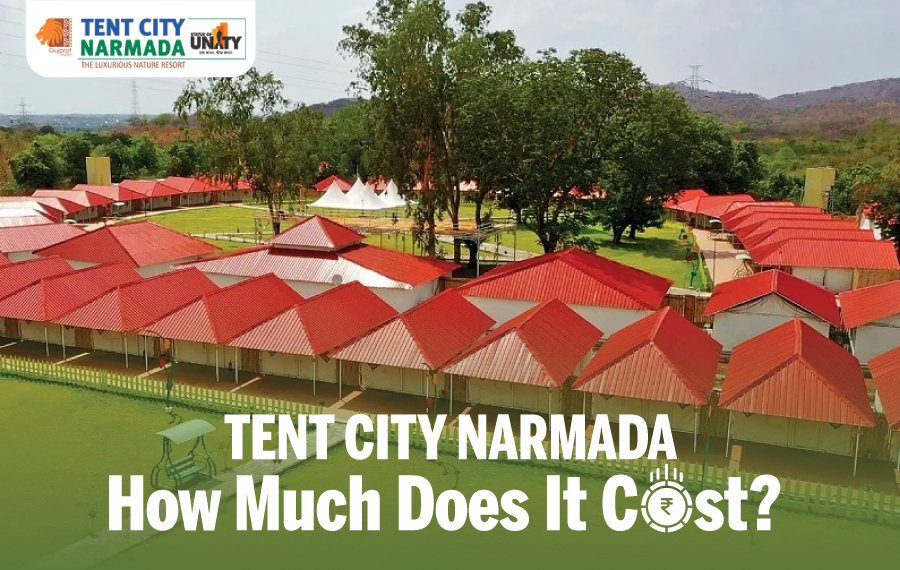 Tent city narmada cost